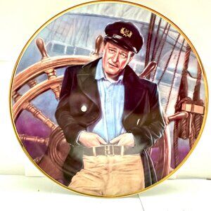 John Wayne Plate Thoughts of Angelique 1992 by Ernst No. 4258 and Certificate